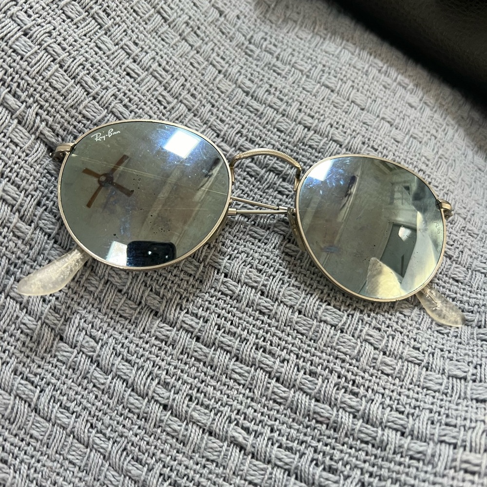 Ray Ban round flash lenses